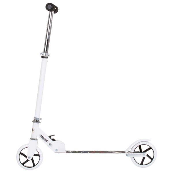 Детский двухколёсный самокат Chipolino Sharky (3800931055417) Белый 6 лет, 100 кг, Полиуретановые photo 2