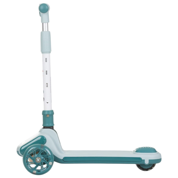 Детский трёхколёсный самокат Chipolino Rapido (DSRAP0242GR) Зеленый 3 года, 50 кг, Полиуретановые photo 2