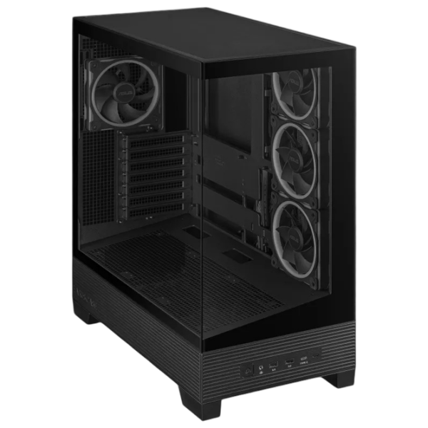 Carcasă Asus A31 PLUS TG Black micro ATX photo 4