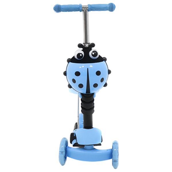 Детский трёхколёсный самокат 4Play LADY BUG (00-00841755) Синий 1 год, 35 кг, Полиуретановые photo 3