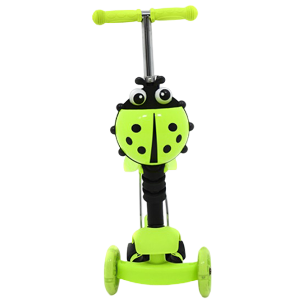 Детский трёхколёсный самокат 4Play LADY BUG (00-00841757) Зеленый 1 год, 35 кг, Полиуретановые photo 3