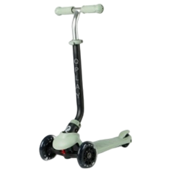 Trotinetă pentru copii cu trei roți Qplay Sema Pro (00-00716243) Green 2 ani, 50 kg, Din PU photo 4
