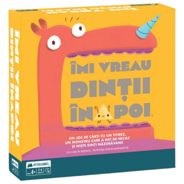 Настольная игра Exploding Kittens I want my teeth back Стратегия, 4+