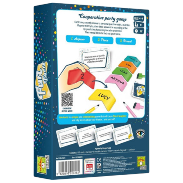 Настольная игра Asmodee Fun Facts Стратегия, 8+ photo 3