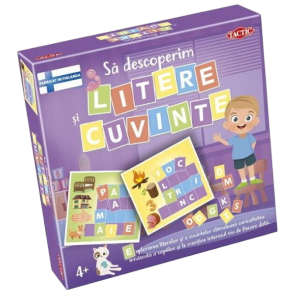 Joc educativ Tactic Let's Learn Letters and Words Dezvoltare, 4+