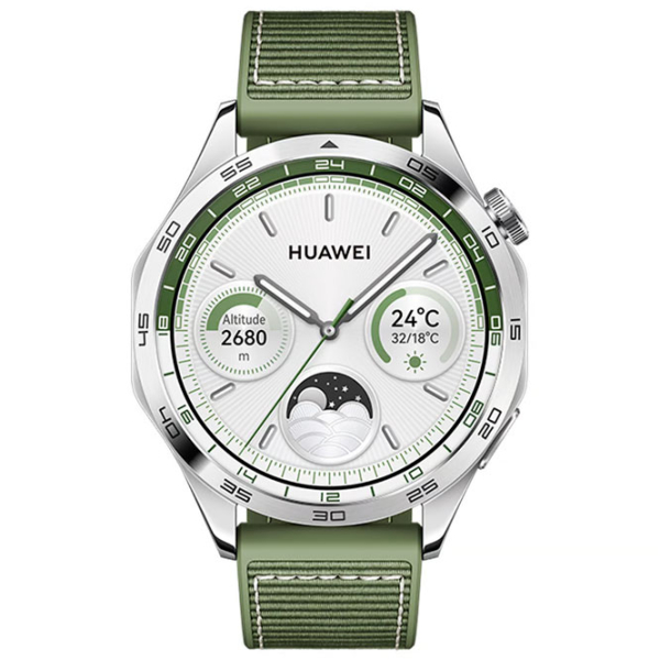 Умные часы Huawei Watch GT 4 Зеленый 1.43" | 46 мм | Нержавеющая сталь/Текстиль
|  photo 2