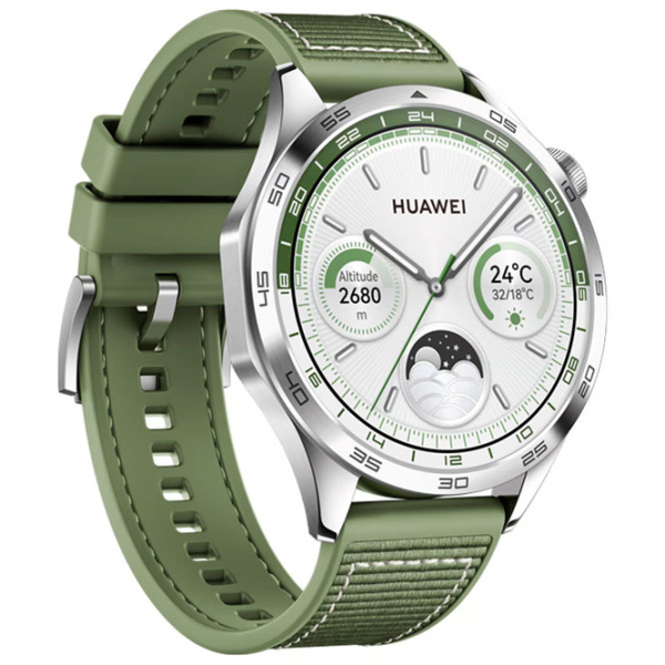 Умные часы Huawei Watch GT 4 Зеленый 1.43" | 46 мм | Нержавеющая сталь/Текстиль
|  photo 3