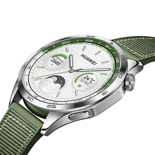 Умные часы Huawei Watch GT 4 Зеленый 1.43" | 46 мм | Нержавеющая сталь/Текстиль
|  photo 7