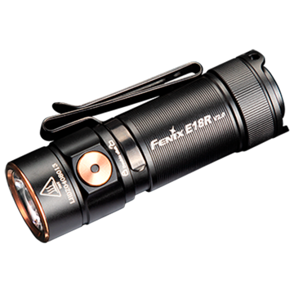 Lanternă Fenix E18R V2.0 Black  photo 1