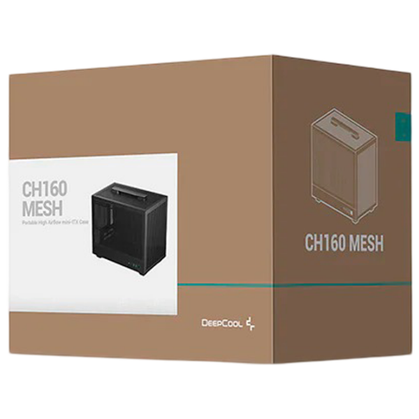 Корпус Deepcool CH160 Mesh Черный Mini-ITX photo 12