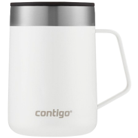 Cană termo Contigo Classic Streeterville Desk White 0.42l