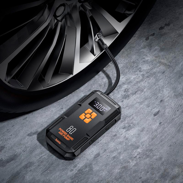 Incărcător și Redresor auto Hoco QS2 Land Portable Smart Air Pump Emergency Încărcare photo 6