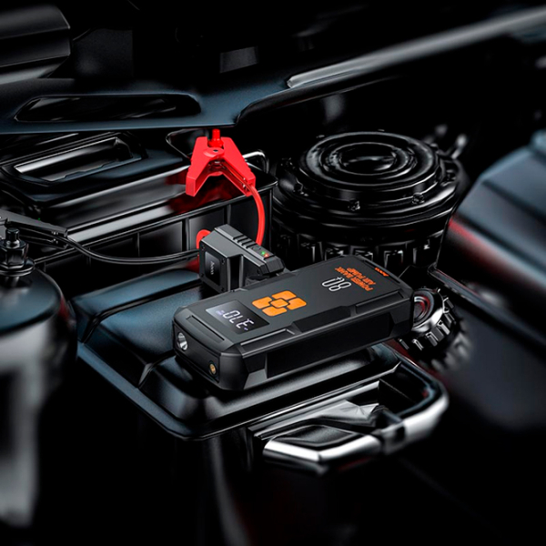 Incărcător și Redresor auto Hoco QS2 Land Portable Smart Air Pump Emergency Încărcare photo 7