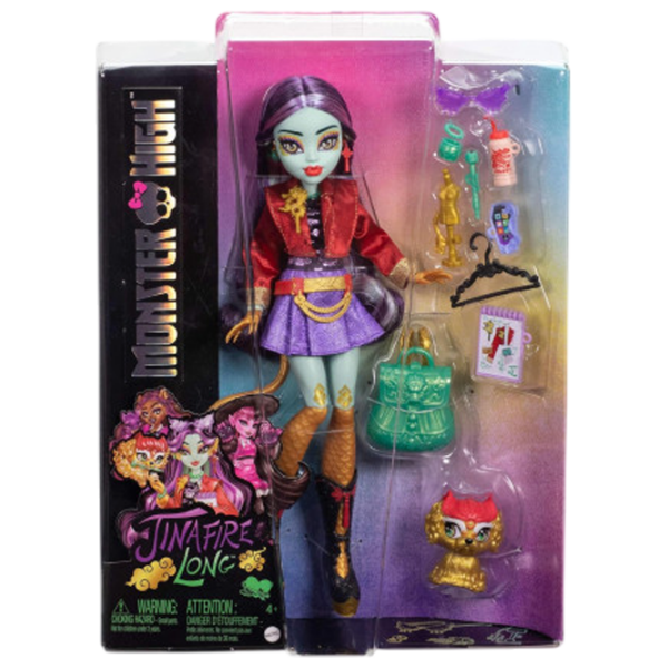 Păpușă Monster High Jinafire Long model HYV58 4+ photo 5