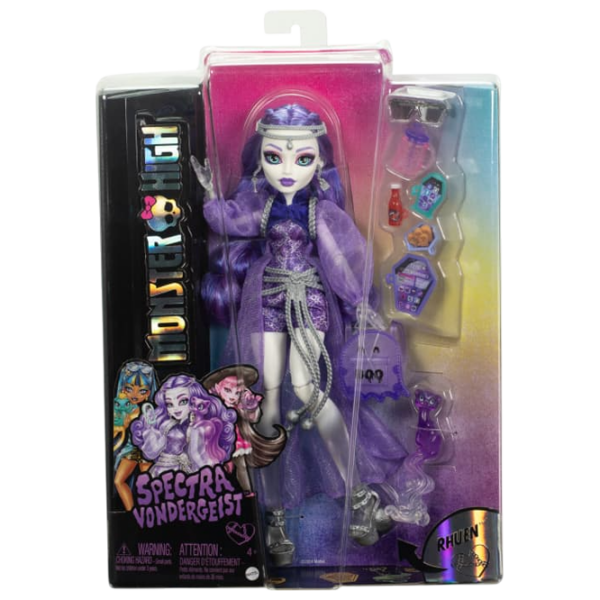 Păpușă Monster High Spectra Vondergeist model HXH77 4+ photo 4