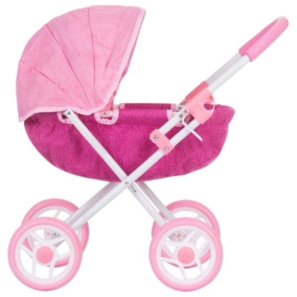 Cărucior pentru păpuși Chipolino Daisy Pentru plimbare KZKDZ02402PP 3+ photo 3