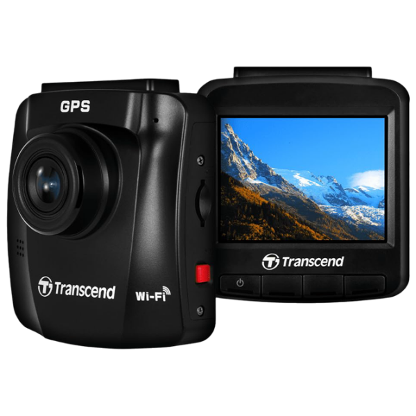 Cameră Auto Transcend DrivePro 250 + 64GB microSD Black CMOS/ Black photo 3