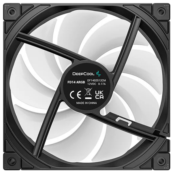 Вентилятор для корпуса Deepcool FD14 ARGB Черный  photo 4