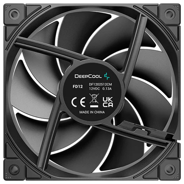 Вентилятор для корпуса Deepcool FD12 Черный  photo 4