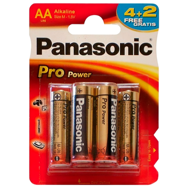 Baterie Panasonic PRO Power LR6 (6 buc.)  photo 1