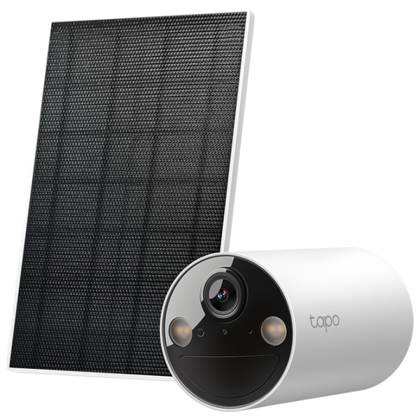 Набор камеры наблюдения TP-Link TAPO C410 Kit + Panel Solar 3 МП Белый 2304 x 1296пкс / Беспроводные photo 1