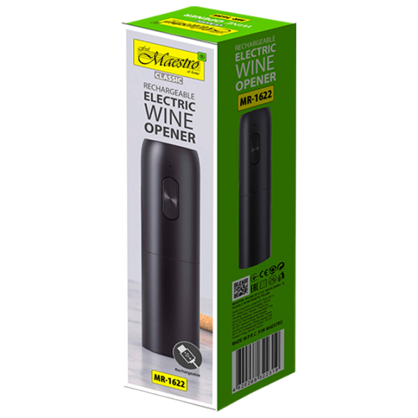 Tirbușon electric Maestro Mr-1622 Black  photo 4