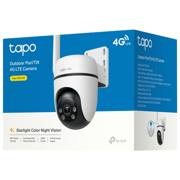 Cameră de supraveghere TP-Link Tapo C501GW 2 MP White 1920 x 1080 / Cu fir photo 4