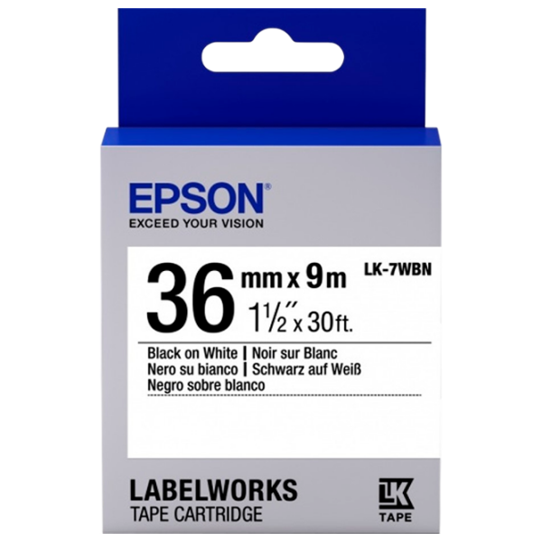 Cartuş Epson LK7WBN   photo 1