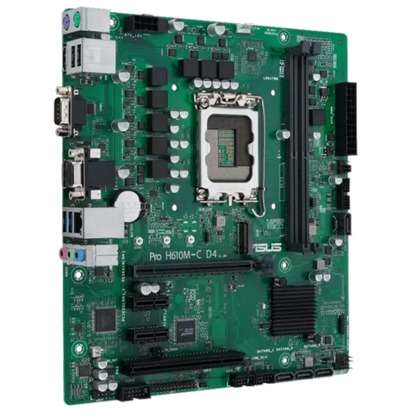 Материнская плата Asus PRO H610M-C D4-CSM mATX  photo 2