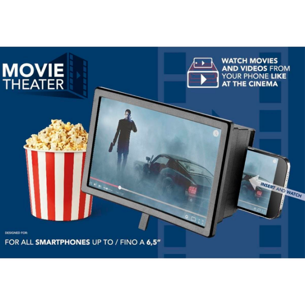 Amplificator video Cellularline Movie Theater Zoom Black Plastic photo 9