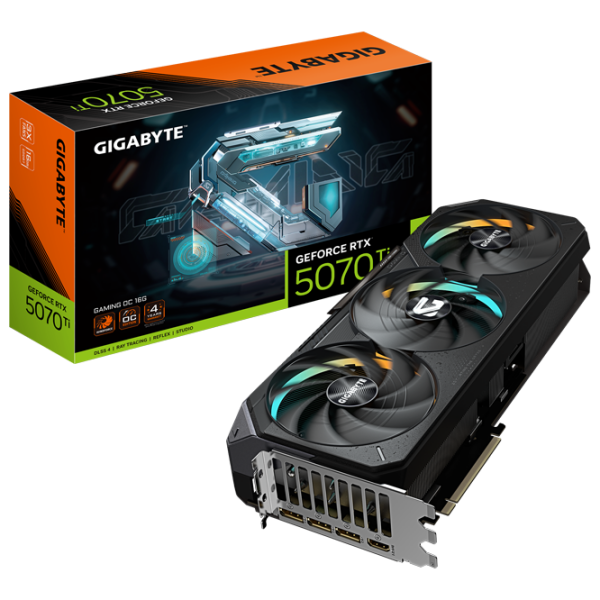 Placă video Gigabyte GeForce RTX 5070 Ti GAMING OC 16 GB PCI Express x16 5.0 photo 6