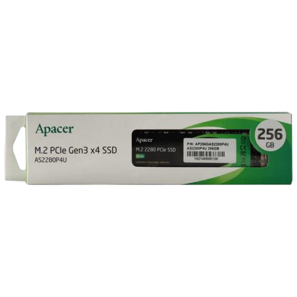 SSD Apacer AS2280P4U M.2 256 ГБ Скорость чтения: 3500 MБ/с,
Скорость записи: 3000 MБ/с photo 4