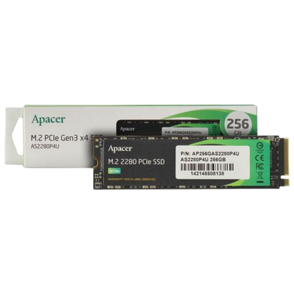 SSD Apacer AS2280P4U M.2 256 ГБ Скорость чтения: 3500 MБ/с,
Скорость записи: 3000 MБ/с photo 5