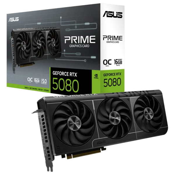 Placă video Asus GeForce RTX 5080 Prime OC Edition 16 GB PCI Express x16 5.0 photo 11