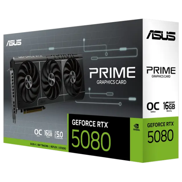 Placă video Asus GeForce RTX 5080 Prime OC Edition 16 GB PCI Express x16 5.0 photo 12