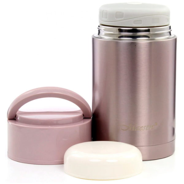 Termos pentru mâncare Maestro Classic Mr-1636-80 Metallic silver 0.8l photo 2