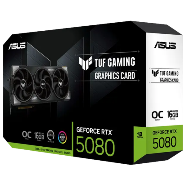 Видеокарта Asus GeForce RTX 5080 Gaming OC Edition 16 ГБ PCI Express x16 5.0 photo 11