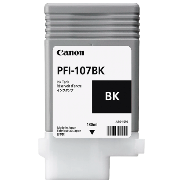 Картридж Canon PFI-107Bk Original  photo 1