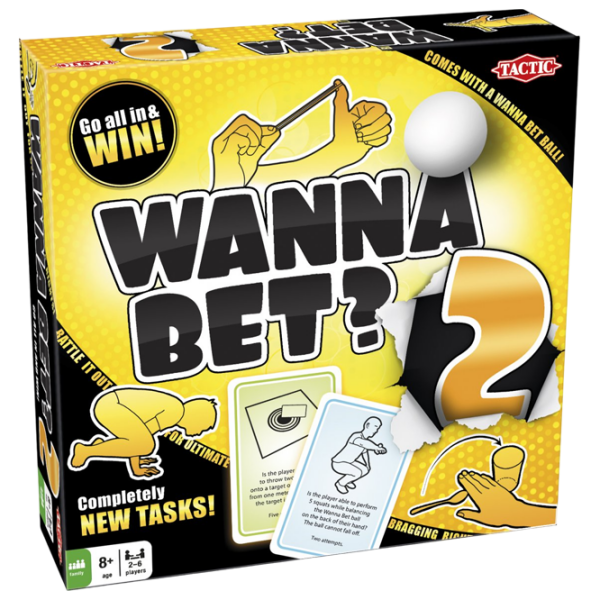 Joc de masă Tactic Wanna Bet 2 Strategie, 8+