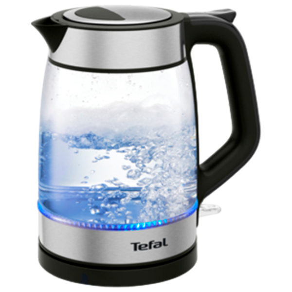 Ceainic electric Tefal KI605830 Inox 2200 W, 1.7l, Material interior: Sticlă photo 2