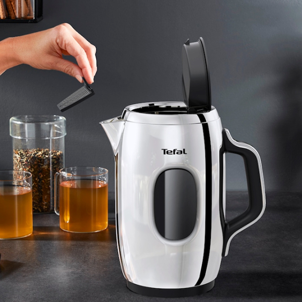 Ceainic electric Tefal KI883D10 Inox 2400 W, 1.5l, Material interior: Inox photo 7