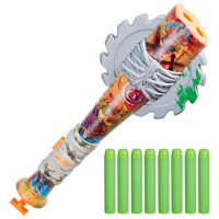 Бластер Hasbro Nerf Zombie Blaster Strikeout F8958 Разноцветный патронный, Стрел, 8+