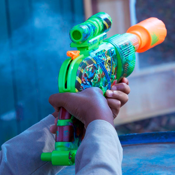 Бластер Hasbro Nerf Zombie Blaster Driller F8960 Зеленый патронный, Стрел, 8+ photo 6