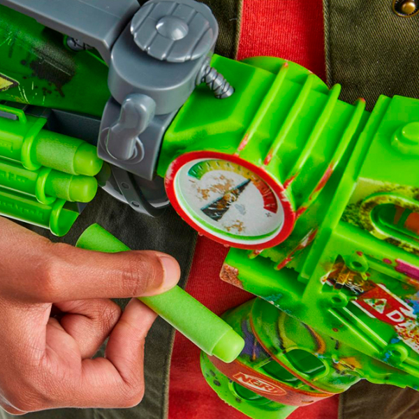 Бластер Hasbro Nerf Zombie Blaster Corrupter F8962 Зеленый патронный, Стрел, 8+ photo 5