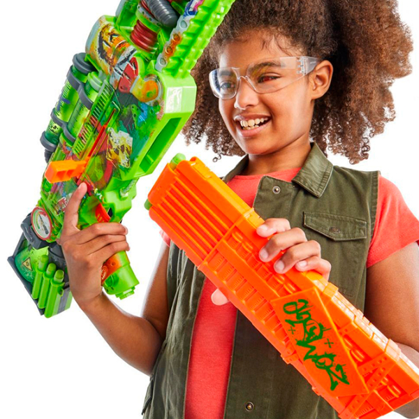 Бластер Hasbro Nerf Zombie Blaster Corrupter F8962 Зеленый патронный, Стрел, 8+ photo 8