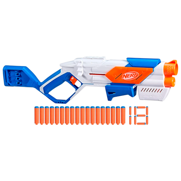 Бластер Hasbro Nerf N Series Blaster Strikeback G0218 Белый патронный, Стрел, 8+ photo 1
