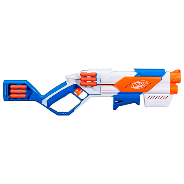 Бластер Hasbro Nerf N Series Blaster Strikeback G0218 Белый патронный, Стрел, 8+ photo 3