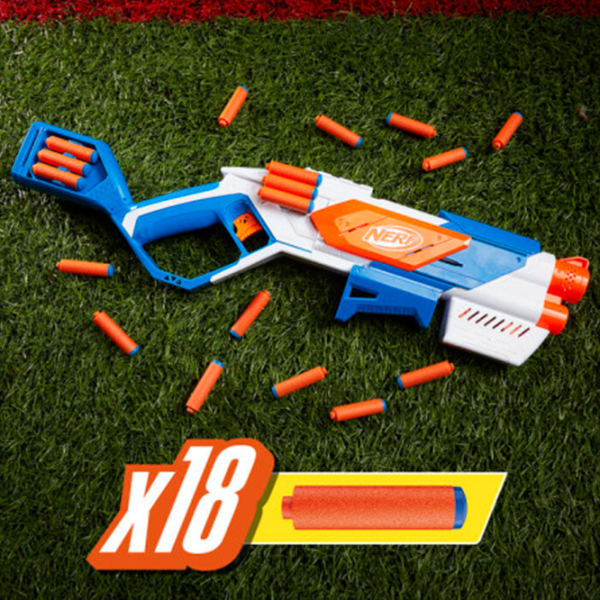 Бластер Hasbro Nerf N Series Blaster Strikeback G0218 Белый патронный, Стрел, 8+ photo 5