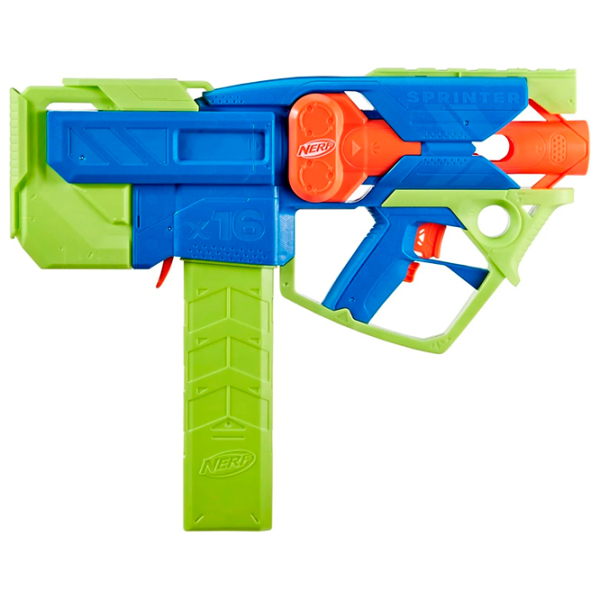 Бластер Hasbro Nerf N Series Blaster Sprinter F8625 Зеленый патронный, Стрел, 8+ photo 2