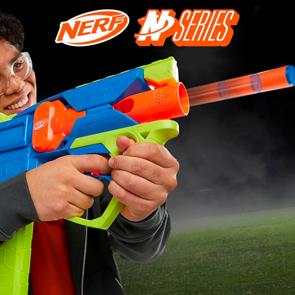 Бластер Hasbro Nerf N Series Blaster Sprinter F8625 Зеленый патронный, Стрел, 8+ photo 3